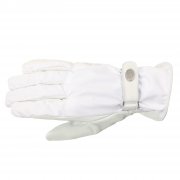 Jezdecké kožené rukavice LIGHT-SOFT ELT White
