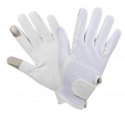 Jezdecké rukavice ELT Touch One bílé